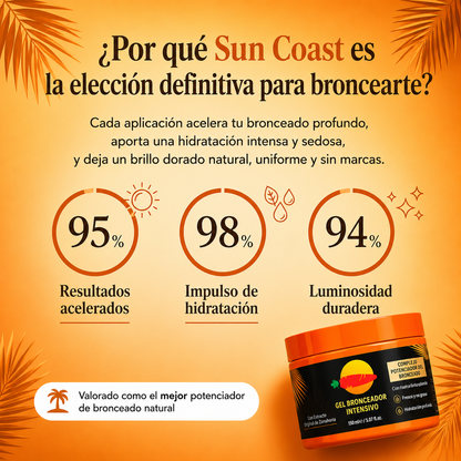 Gel Bronceador Intensivo Sun Coast